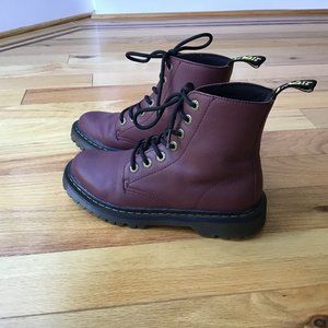 Dr. Martens Burgundy Boots--Quick Sale Price Drop